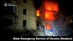 Наслідки одного з попередніх ударів по Харківщині, ілюстративне фото
