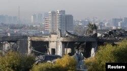 Руйнування в іракському Ербілі після удару, 16 січня 2024 року
