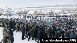 17 гыйнварда Баймакта Фаил Алсыновка хөкем карары чыкканнан соң булган каршылык 