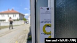 Letak sa informacijama o procesu popisa stanovništva na Kosovu, 5. aprila 2024.