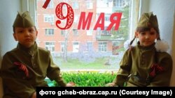 Акция «Окно победы» в детских учреждениях в Чебоксарах.