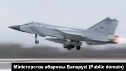 Російський літак МіГ-31К з ракетою «Кинджал», фото ілюстративне