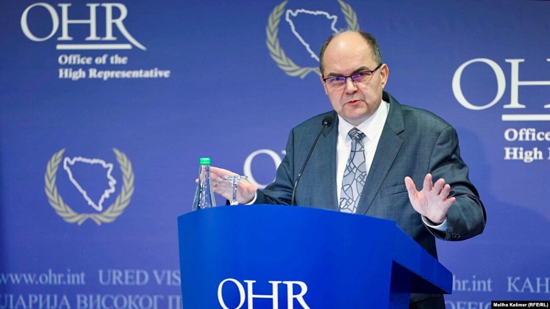 Visoki predstavnik u BiH Christian Schmidt, decemabr 2024.