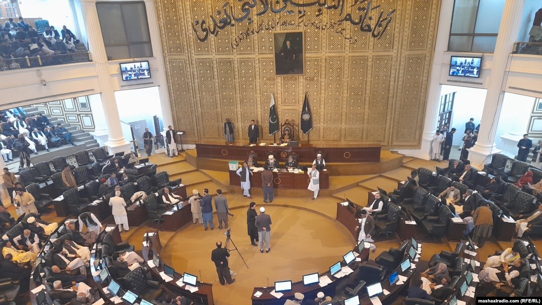 د خيبر پښتونخوا اسمبلۍ. پخوانۍ انځور