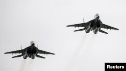 Украин армиясынын МиГ-29 учактары. Иллюстрациялык сүрөт