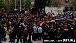 Ընդդիմության հանրահավաք Վանաձորում։ 7-ը մայիսի, 2022