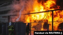 Наслідки російської ракетної атаки у Києві 18 жовтня 2022 року 