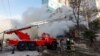Наслідки удару російського безпілотника по Києву, 17 жовтня 2022 року