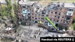 Наслідки російського ракетного удару по Миколаєву 13 жовтня 