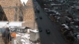 Bishkek - Dordoi 2 - road - collage