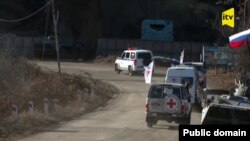 Лачин коридорундагы жол, архивдик сүрөт.