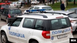 Илустрација - Полициско возило во Скопје