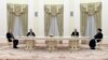 Переговори президентів Росії Володимира Путіна (л) та Ірану Ібрагіма Раїсі (п), Москва, 19 січня 2022 року
