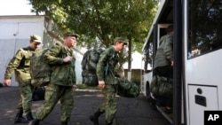 Мобілізовані на війну в Україну росіяни