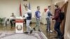 Belarus - Early voting on parliamentary election at the polling station at a BNTU dormitory in Minsk, 12Nov2019