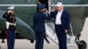 Президент США Дональд Трамп перед посадкою на гелікоптер Marine One 25 травня