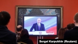 Церемонія інавгурації Володимира Путіна, 7 травня 2018 року