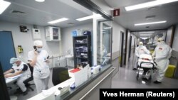 Брюсселдеги ооруканалардын бири, Бельгия. 2020-жылдын 28-февралы.