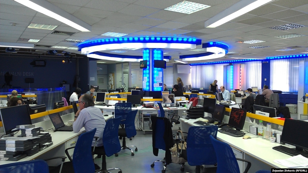 Desk Radiotelevizije Bosne i Hercegovine (arhivska fotografija)