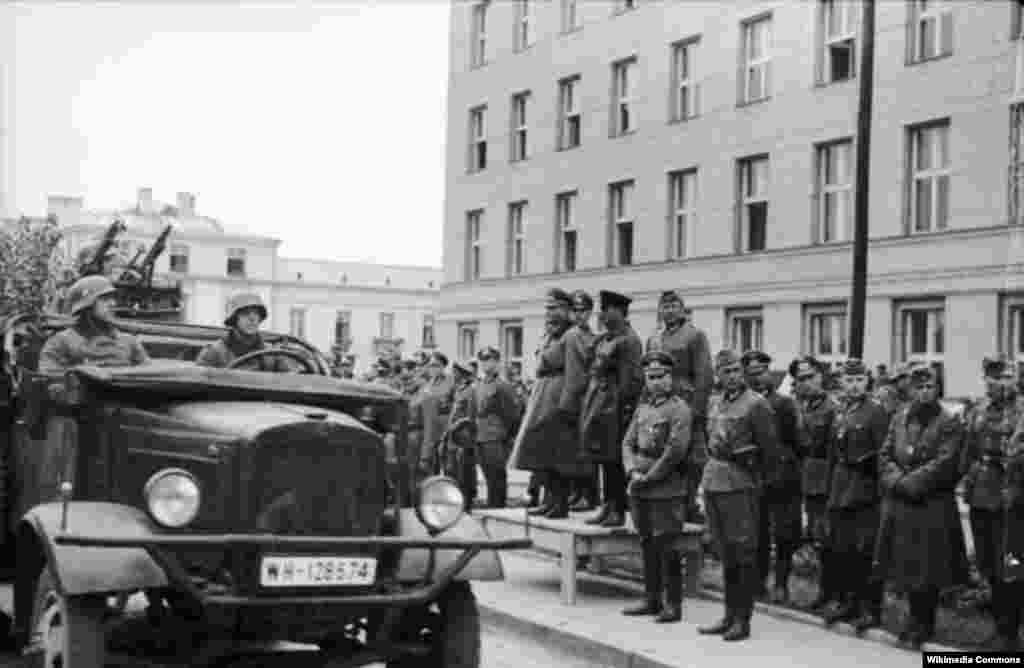 Радянсько-німецький парад у Бресті 22.09.1939