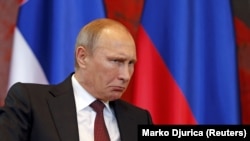 Орусиянын президенти Владимир Путин. Сербия, 2014-жыл. 