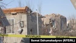 Пострадавшие дома в Дачи-СУ.