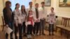 Діти з Волновахи і Прикарпаття презентували у Празі проект про мир для України