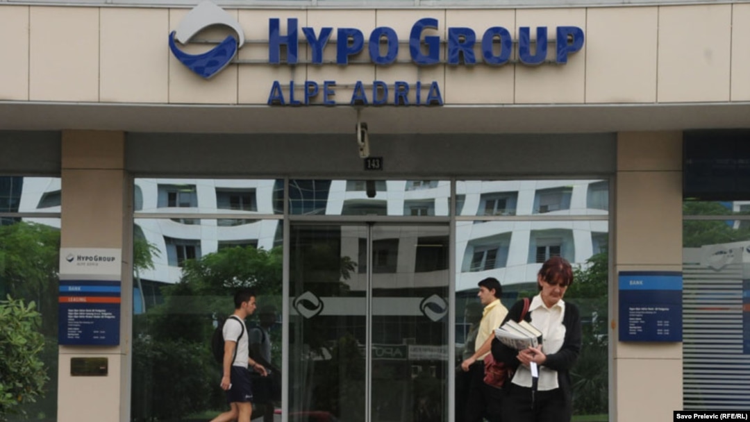 Sjedište Hypo Alpe Adria Grupe u Podgorici - ilustrativna fotografija