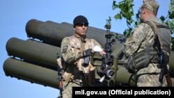 Украинские войска в Донбассе