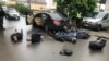 Раніше повідомлялося, що троє осіб зазнали поранень з травматичної зброї (фото з сайту Нацполіції)