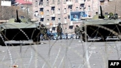 Улицы Еревана 1-2 марта 2008 г.
