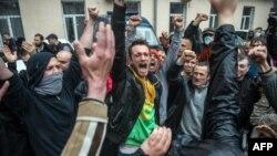 Проросійські активісти в Одесі, 2 травня 2014 року