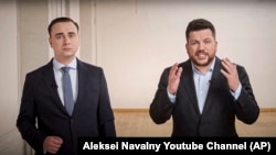 Соратники Навального Іван Жданов і Леонід Волков