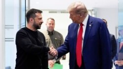 Diňle: Zelenskiý Tramp bilen möhüm duşuşyk üçin Waşingtona bardy