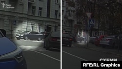 Згодом «Схеми» зафіксували, як відомча автівка Skoda виїхала з Офісу президента