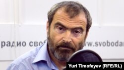 Аркадий Дубнов в московской студии Радио Свобода, 19 сентября 2011 года.