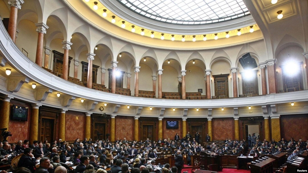 Sednica Parlamenta na kojoj se raspravlja o Rezoluciji o Srebrenici, 30. mart 2010.