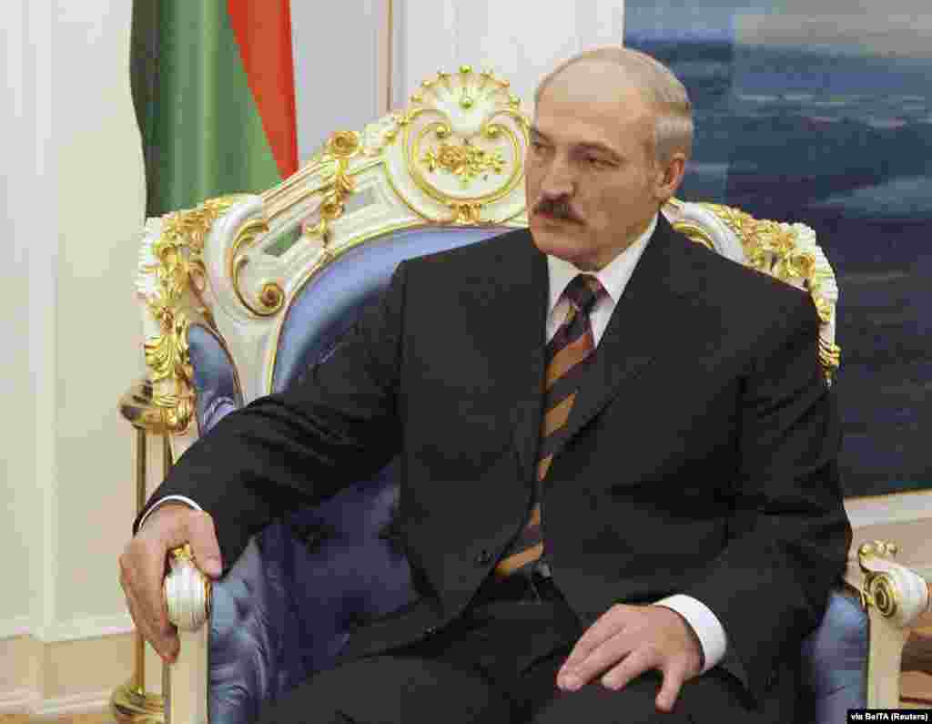 2007 год. Лукашэнка на сустрэчы з Пуціным — адным зь нешматлікіх саюзьнікаў, якія ў яго засталіся