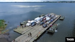 Напередодні українські військові знищили понтонну переправу російських військ біля Дар’ївки на Херсонщині. Фото ілюстративне 