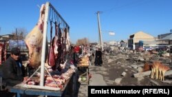 Ош, Карасуйская улица. Центральный рынок