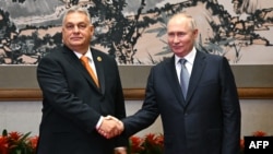 Виктор Орбан и Владимир Путин