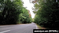 Armenia -- A section of the Goris-Kapan road in the Syunik province, September 3, 2018.
