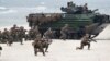 Маринци на воена вежба во Балтичкото Море околу 340 километри северозападно од Вилнус, главниот град на поранешната советска република Литванија (архивска фотографија)