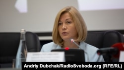 Представниця України в мінській підгрупі з гуманітарних питань Ірина Геращенко