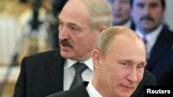 А. Лукашенко жана В. Путин.