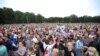 Агітацыйны пікет Ціханоўскай у Менску. ФОТА, ВІДЭА