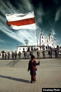 Ніна Багінская на Дні Волі, 25 сакавіка 2006 году