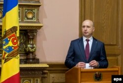 Новопризначений голова уряду Молдови Павло Філіп. Кишинів, 20 січня 2016 року