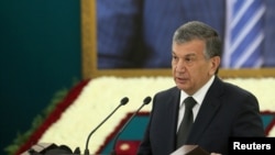 Өзбекстан президентинин милдетин аткаруучу Шавкат Мирзиёев.