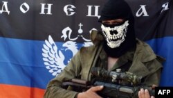 Озброєний сепаратист неподалік Слов’янська, 10 травня 2014 року